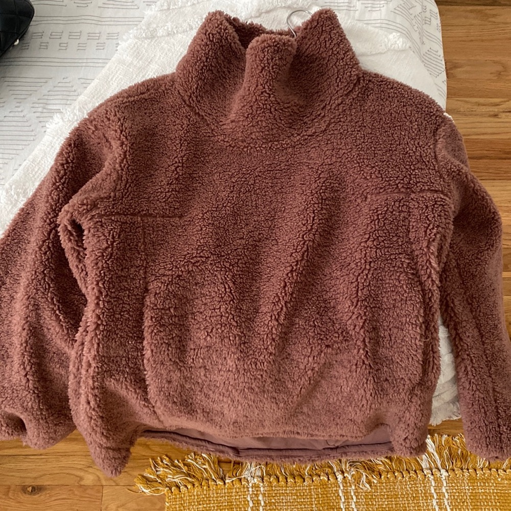 Lululemon oversized fleece sweater #101